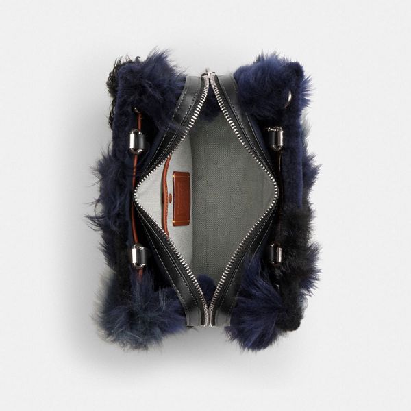Dámské Kabelka Coach Rogue 25 With Patchwork Stříbrné Blankyt Viacfarebný | 1052374-CZ