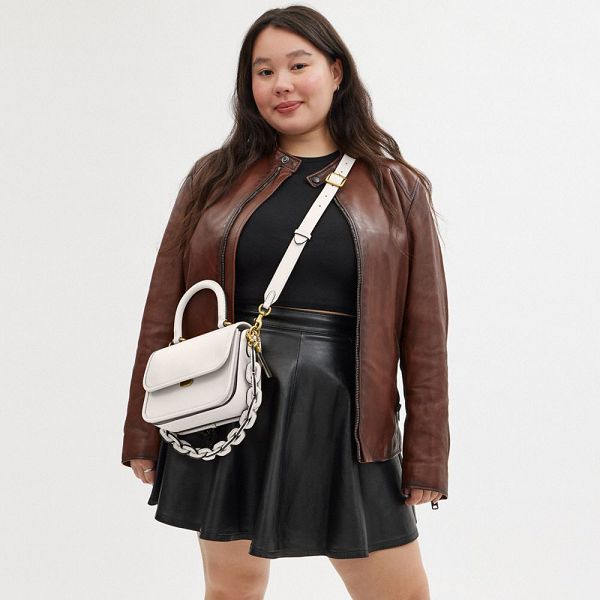 Dámské Kabelka Coach Rogue Top Bílé | 7915834-CZ