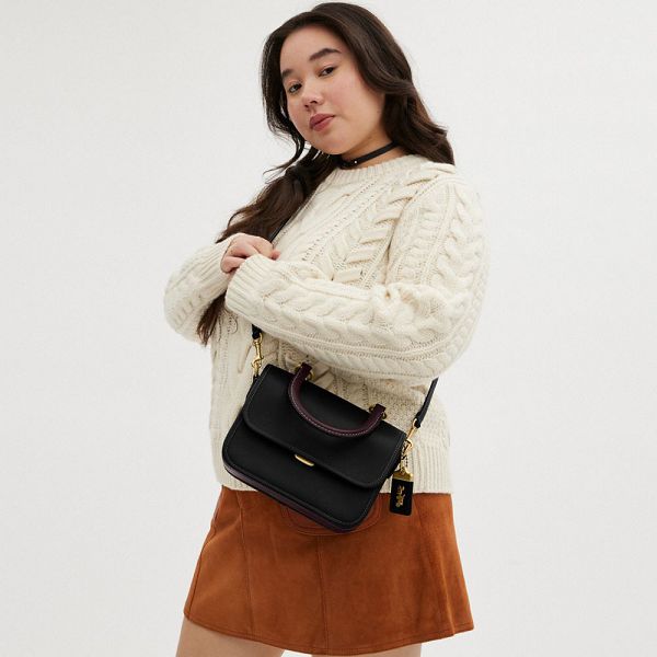 Dámské Kabelka Coach Rogue Top In Colorblock Černé Viacfarebný | 2916740-CZ
