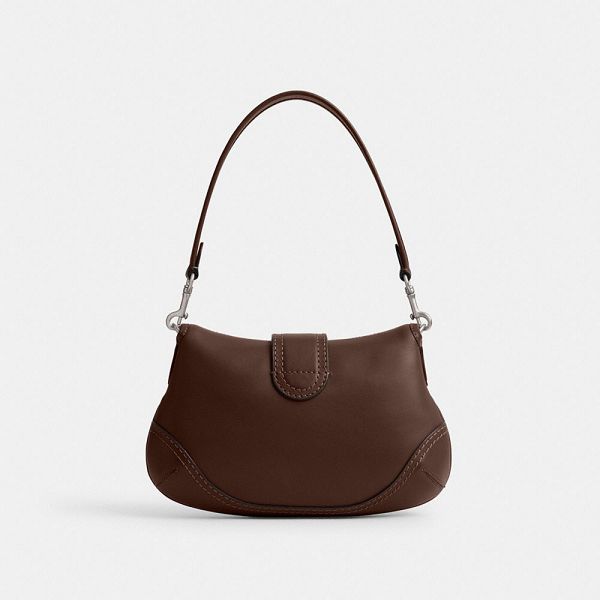 Dámské Kabelka Coach Soho Flap In Regenerative Leather Stříbrné | 8924607-CZ