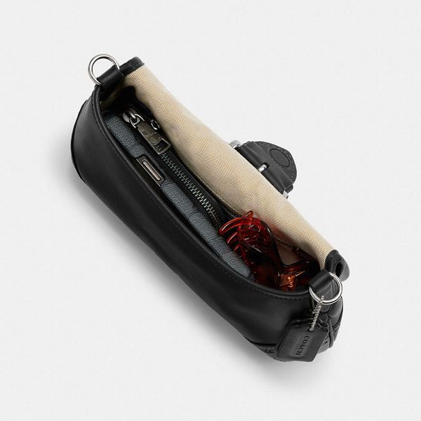 Dámské Kabelka Coach Soho Flap In Regenerative Leather Stříbrné | 8924607-CZ