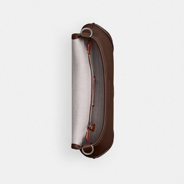 Dámské Kabelka Coach Soho Flap In Regenerative Leather Stříbrné | 8924607-CZ