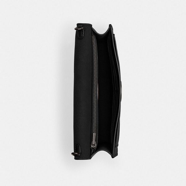Dámské Kabelka Coach Tabby Chain Clutch Blankyt Šedé Černé | 1068549-CZ