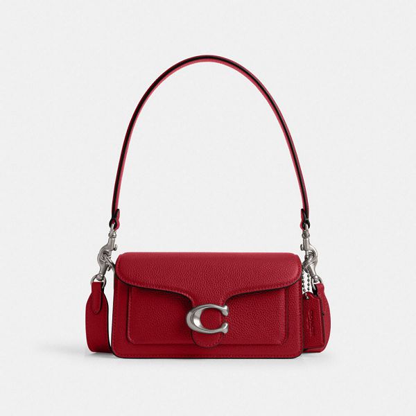 Dámské Kabelka přes Rameno Coach Tabby 20 And Charms Blankyt Šedé Černé | 1435098-CZ