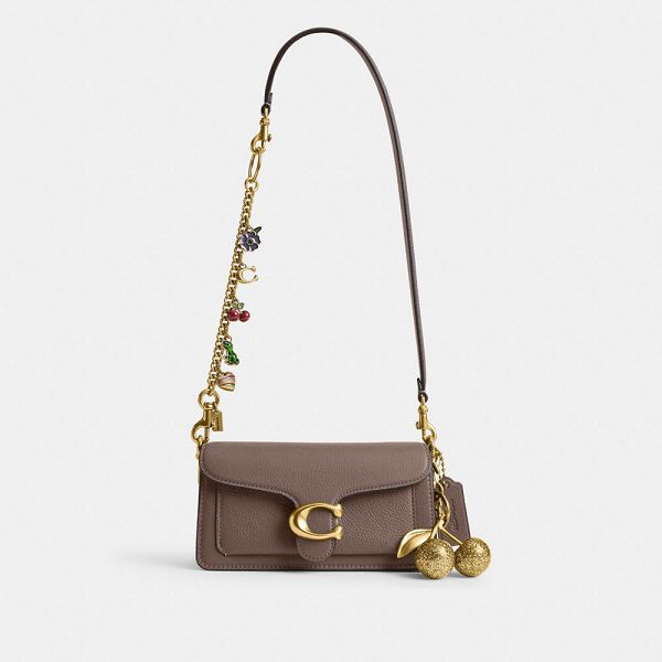 Dámské Kabelka přes Rameno Coach Tabby 20 And Charms Blankyt Šedé Černé | 1435098-CZ