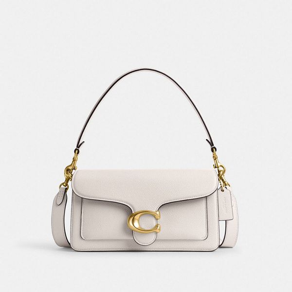 Dámské Kabelka přes Rameno Coach Tabby 26 With Charm And Strap Stříbrné | 4902368-CZ