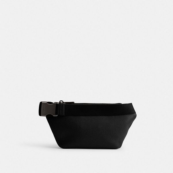 Dámské Ledvinka Coach With Signature Canvas Interior Detail Černé | 7638190-CZ