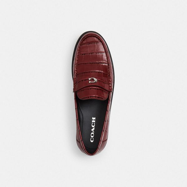 Dámské Loafers Coach Jocelyn Vínové | 6913578-CZ