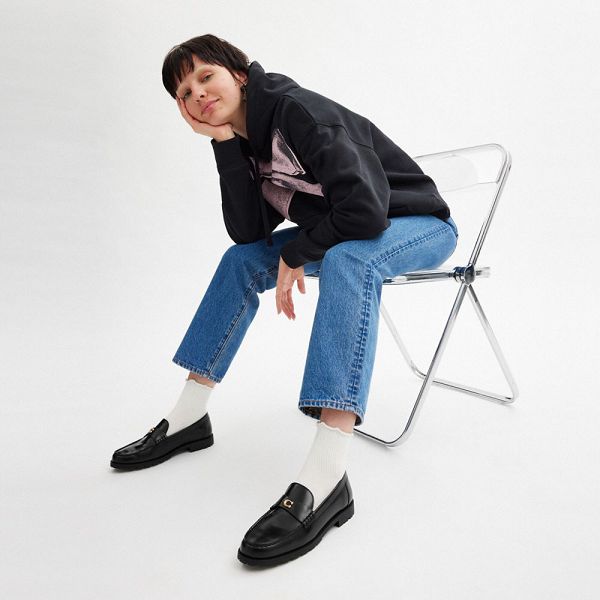 Dámské Loafers Coach Jocelyn Černé | 7865940-CZ