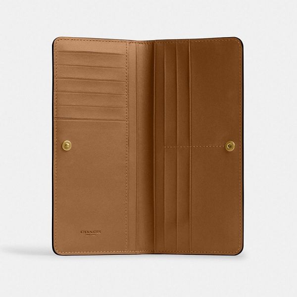 Dámské Peněženka Coach Essential Slim Oranžové Hnědé | 2806379-CZ