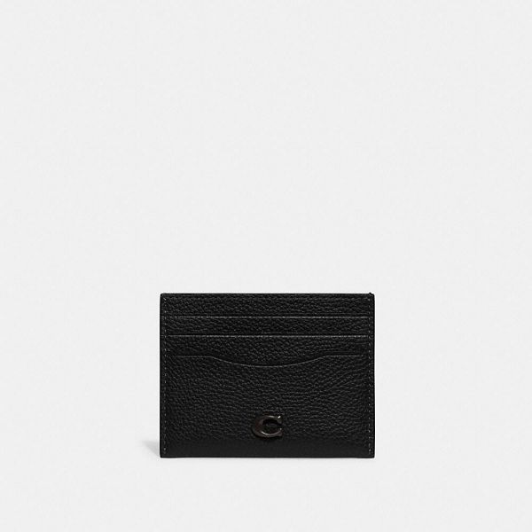 Dámské Pouzdro Na Karty Coach Essential Černé | 8935172-CZ