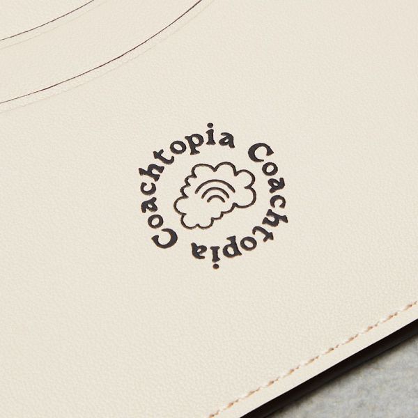 Dámské Pouzdro Na Karty Coach Wavy In Leather With Cherry Print Černé Viacfarebný | 0471823-CZ