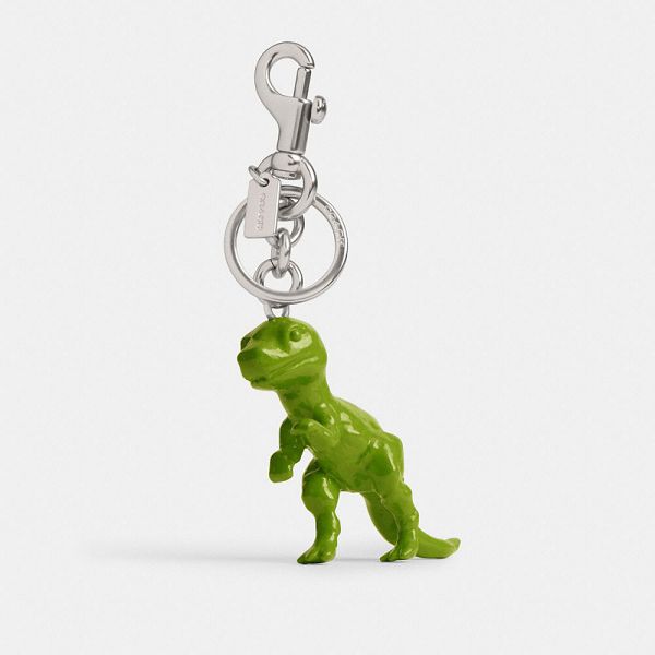 Dámské Příslušenství K Taškám Coach T Rex Stříbrné Zelene | 8071245-CZ