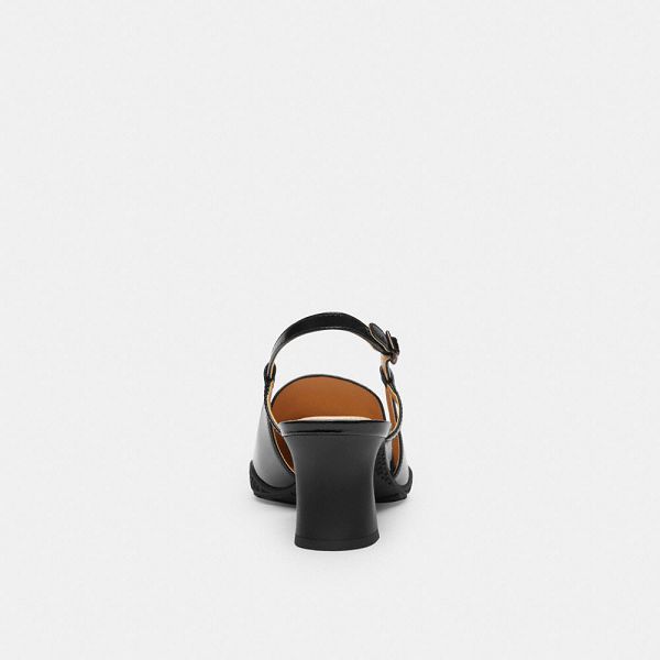 Dámské Slingback Shoes Coach Nikola Hybrid Černé | 7345096-CZ