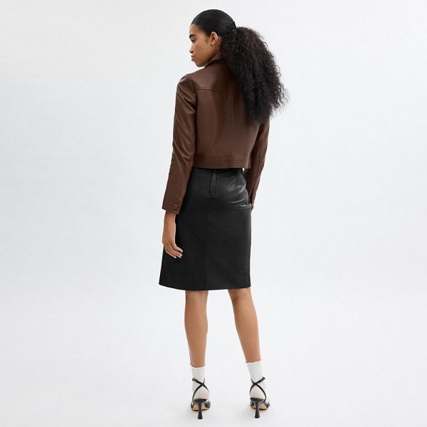 Dámské Sukně Coach Heritage C Leather Černé | 2198430-CZ