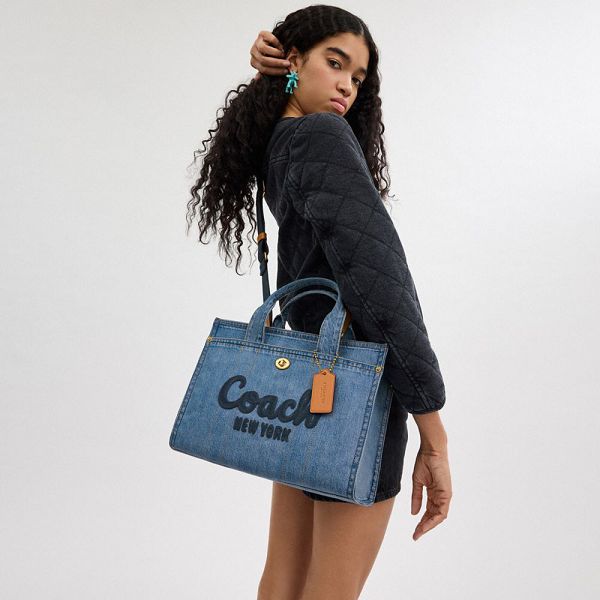 Dámské Tote Coach Cargo Indigo | 2784619-CZ