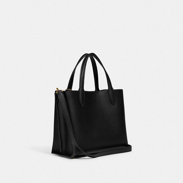 Dámské Tote Coach Willow 24 Černé | 9804165-CZ