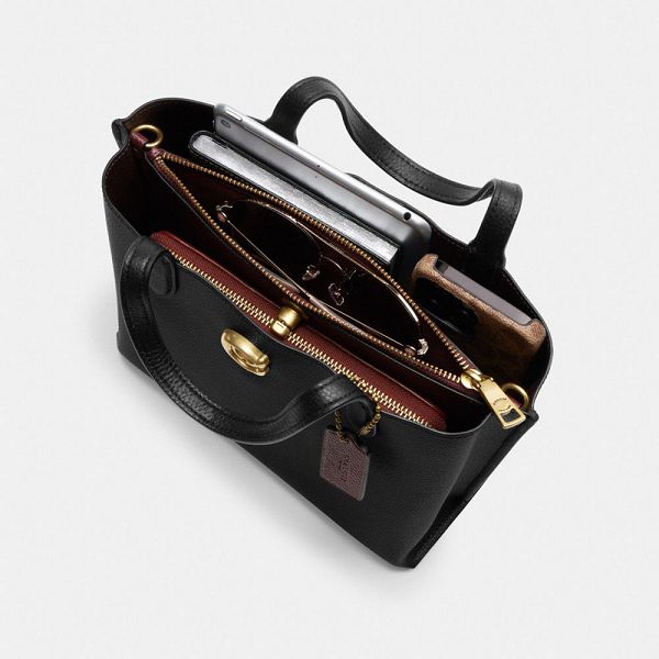 Dámské Tote Coach Willow 24 Černé | 9804165-CZ