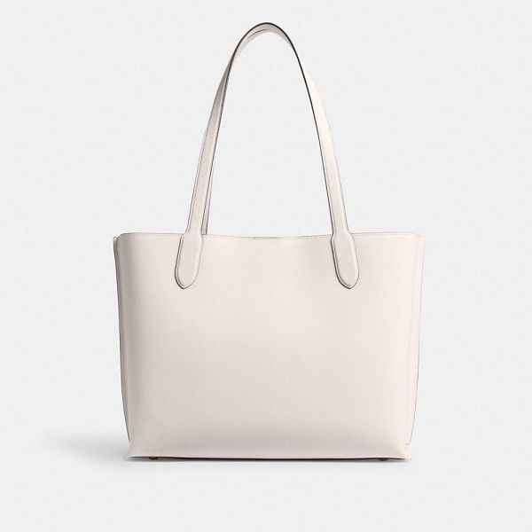 Dámské Tote Coach Willow Work Tote 38 Bílé | 3429875-CZ