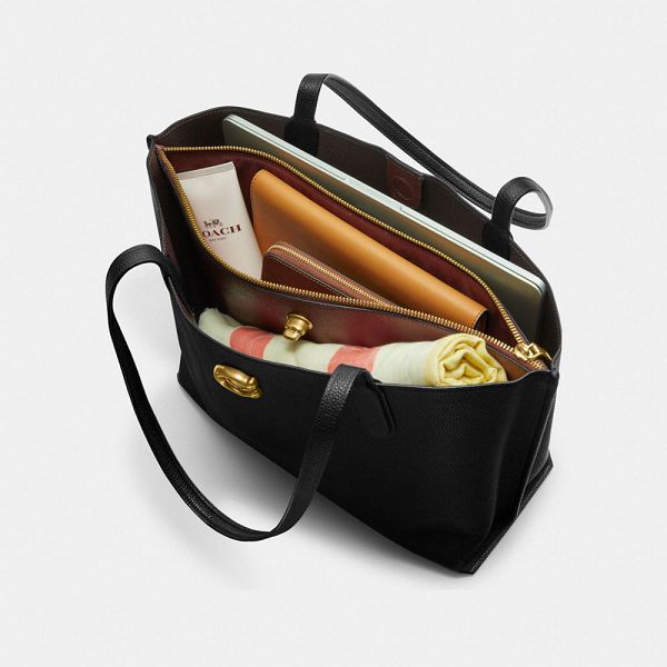 Dámské Tote Coach Willow Černé | 1867053-CZ