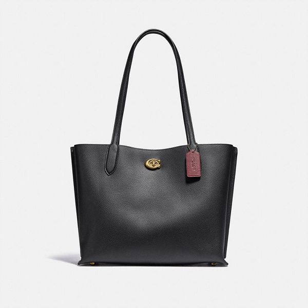 Dámské Tote Coach Willow Černé | 1867053-CZ