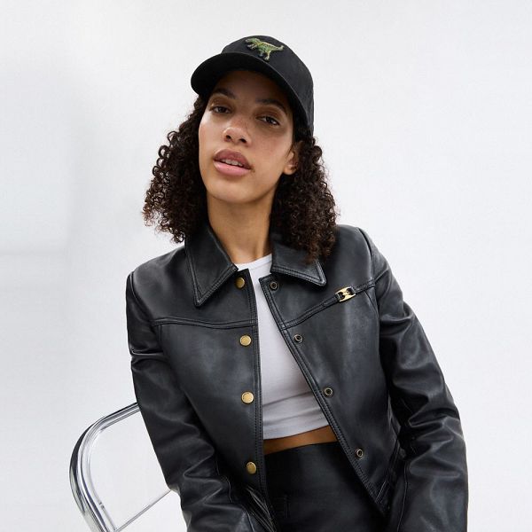Pánské Baseball Caps Coach Rexy Patch Černé | 0654327-CZ