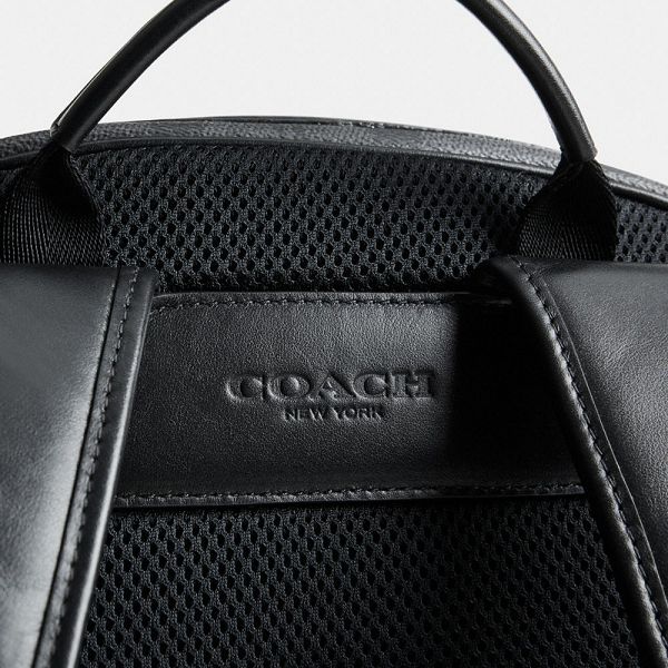 Pánské Batoh Coach Charter In Signature Canvas Šedé | 4195372-CZ