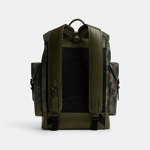 Pánské Batoh Coach Hitch In Signature Camo Print Maskáčové | 2916083-CZ