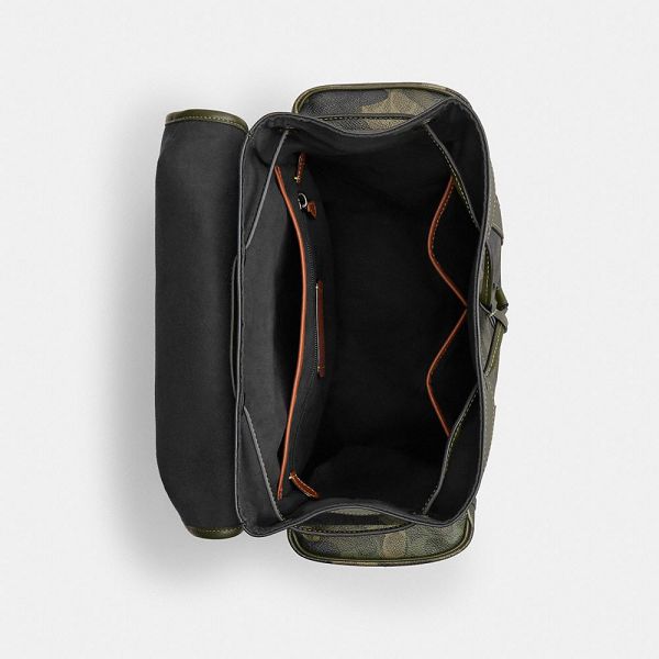 Pánské Batoh Coach Hitch In Signature Camo Print Maskáčové | 2916083-CZ