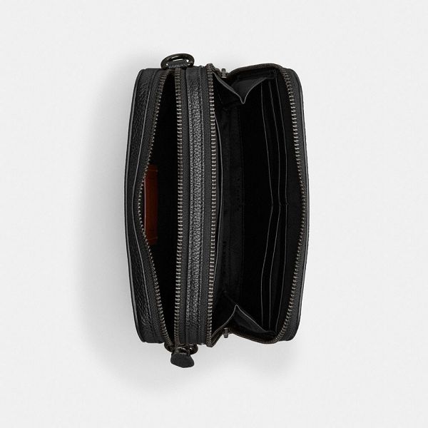 Pánské Crossbody Kabelka Coach Charter 19 Černé | 8709264-CZ