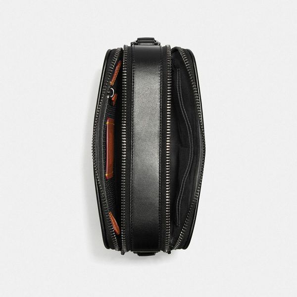 Pánské Crossbody Kabelka Coach Charter 24 In Signature Canvas Černé Šedé | 5624738-CZ
