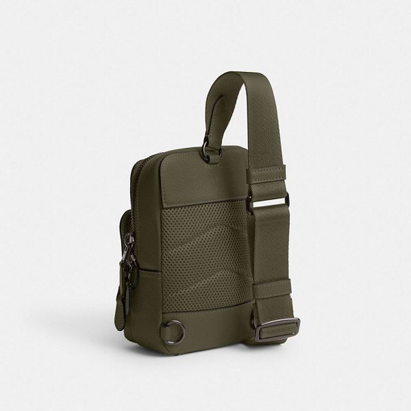Pánské Crossbody Kabelka Coach Gotham Sling Pack 13 Zelene | 2183964-CZ
