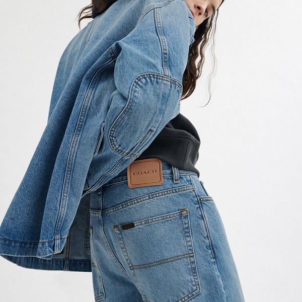 Pánské Džíny Coach Denim Blankyt Světle Modré | 3587401-CZ