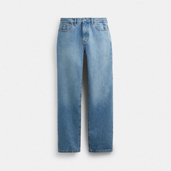 Pánské Džíny Coach Denim Blankyt Světle Modré | 3587401-CZ
