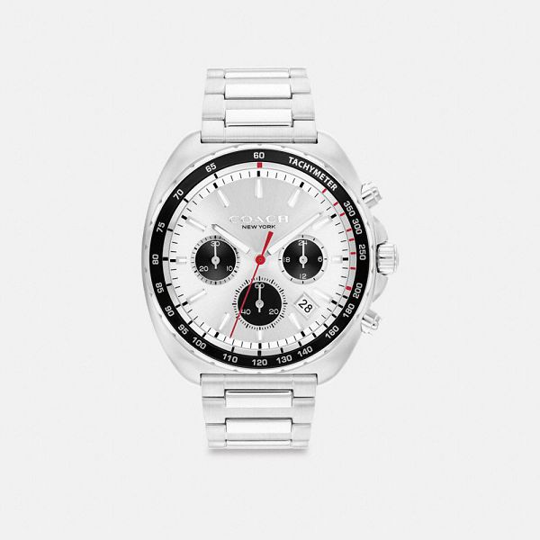 Pánské Hodinky Coach Charter Chronograph 44 Mm Šedé | 4032918-CZ