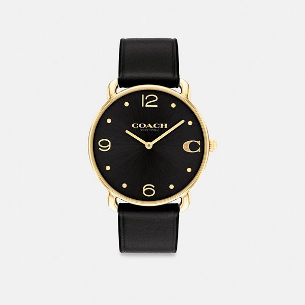 Pánské Hodinky Coach Elliot 36 Mm Černé | 0235648-CZ