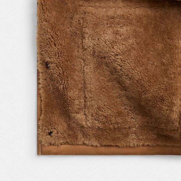 Pánské Kabáty Coach Classic Shearling Hnědé | 1694027-CZ