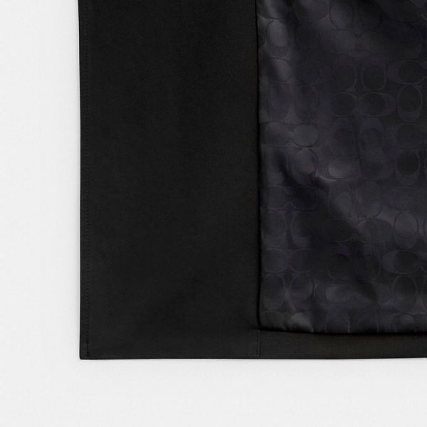 Pánské Kabáty Coach Relaxed Trench Černé | 2315840-CZ
