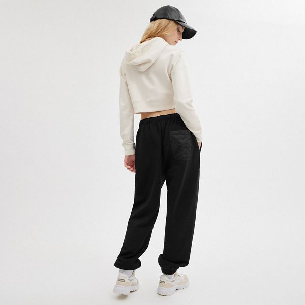 Pánské Kalhoty Jogger Coach Essential Solid Černé | 5481203-CZ