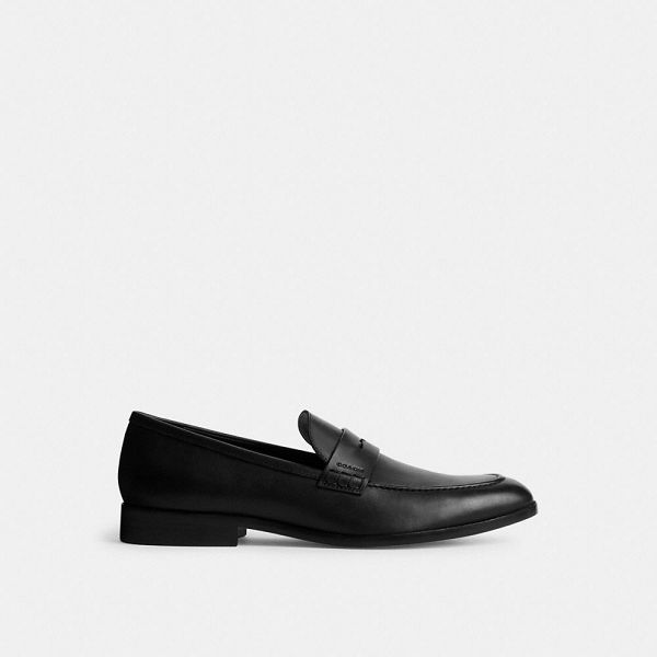 Pánské Loafers Coach Declan Černé | 7483156-CZ