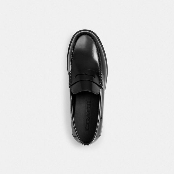 Pánské Loafers Coach Reagan Černé | 0389742-CZ