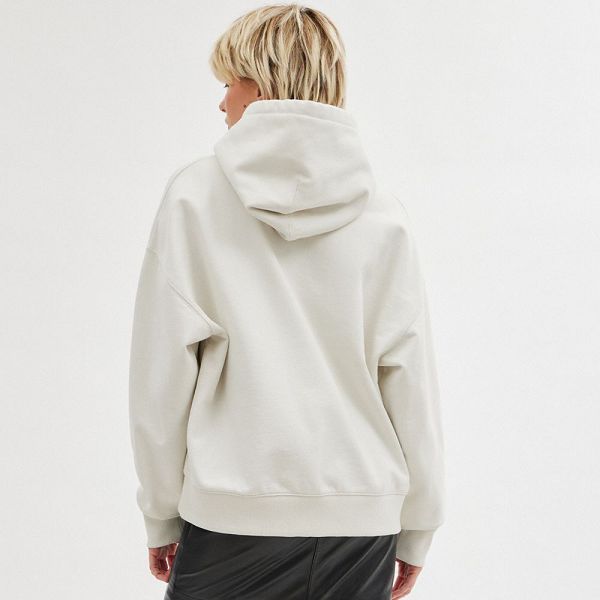 Pánské Mikina Coach Hoodie Krém | 0813754-CZ