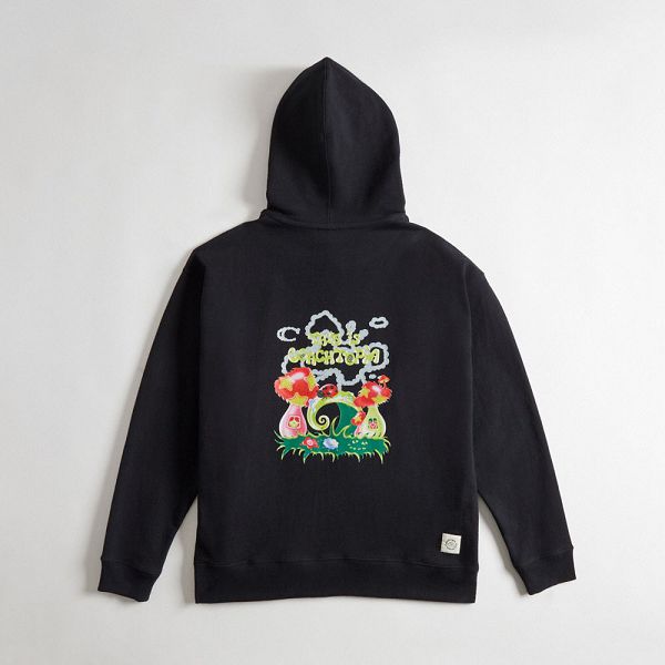 Pánské Mikina s Kapucí Coach This Is Print Černé | 7461529-CZ