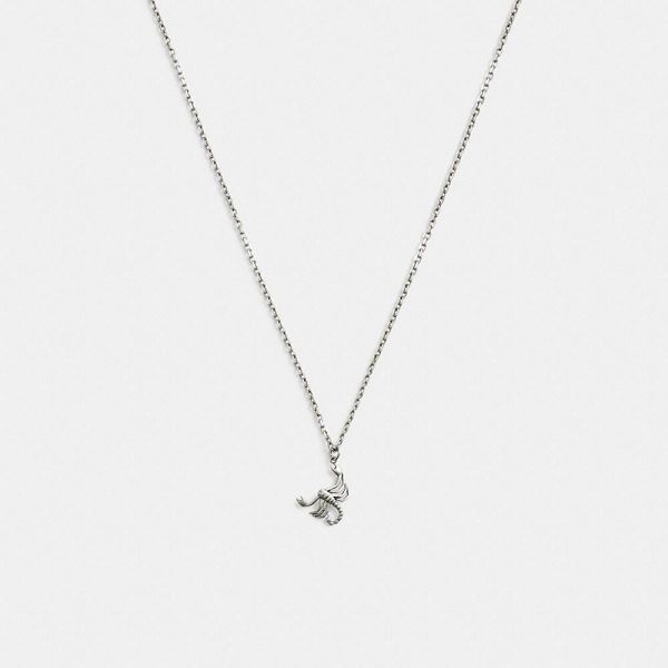 Pánské Náhrdelník Coach Sterling Scorpion Pendant Stříbrné | 8029451-CZ