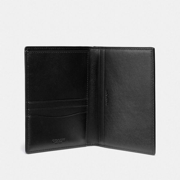 Pánské Pouzdro Taška Coach Passport In Signature Canvas Šedé | 8450631-CZ