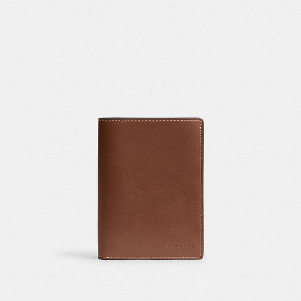 Pánské Pouzdro Taška Coach Passport In Signature Canvas Šedé | 8450631-CZ