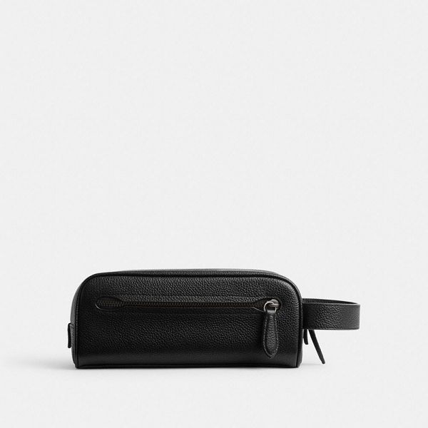 Pánské Pouzdro Taška Coach Travel Kit Černé | 3796425-CZ