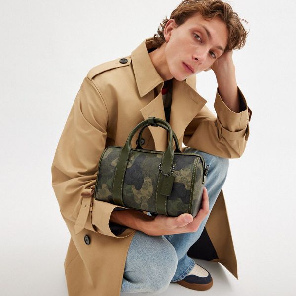 Pánské Taška Duffle Coach Gotham 24 In Signature Camo Print Maskáčové | 2315409-CZ