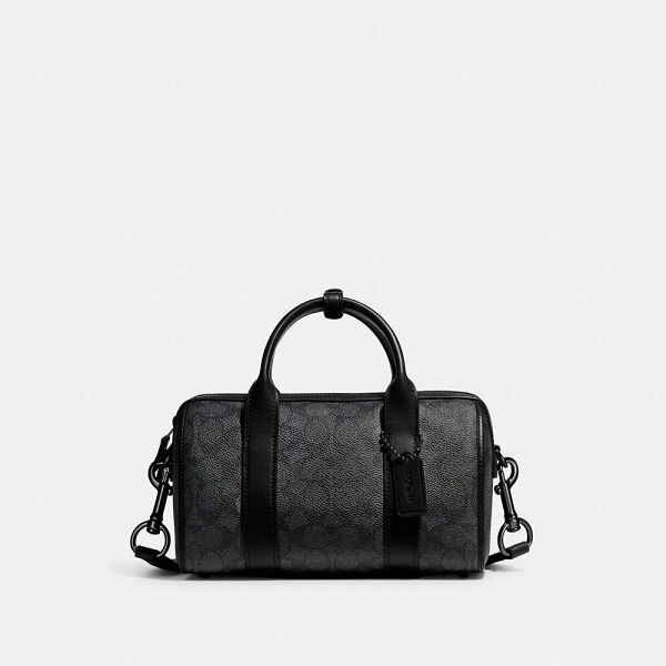 Pánské Taška Duffle Coach Gotham 24 In Signature Canvas Šedé | 9156027-CZ