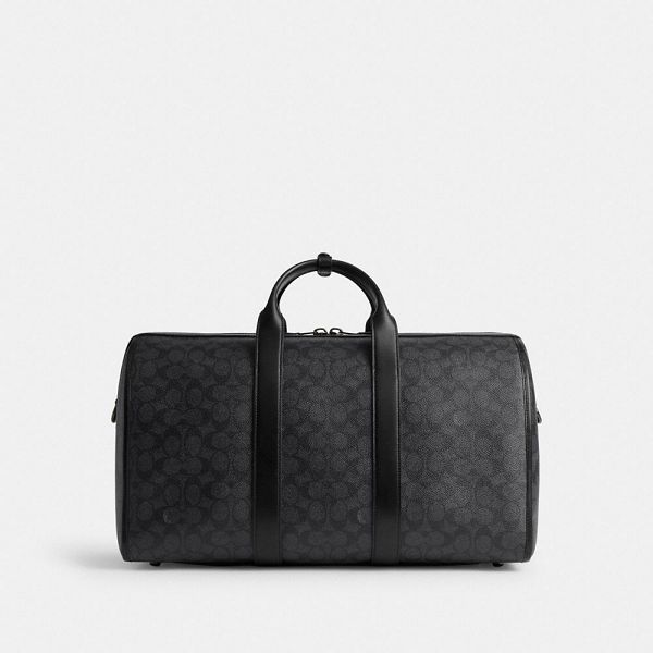 Pánské Taška Duffle Coach Gotham 45 In Signature Canvas Šedé | 5810374-CZ
